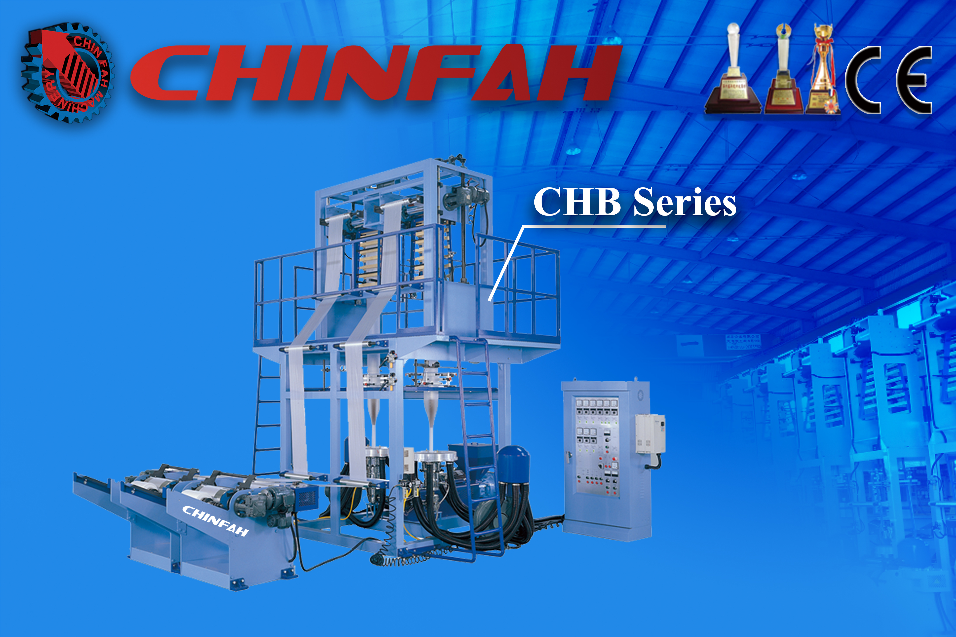 Twin Head Blown Film Machine